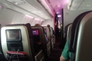 Welcome to Virgin Atlantic's premium economy and the view from my seat, 23D.