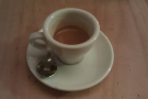 So, to business. A bad photo of a lovely espresso.