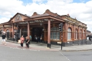 Moor Street Station, on the corner of Moor Street and Queensway in Birmingham.