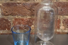 By the way, whatever you order, you get water in a lovely double-walled glass carafe.
