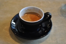 My gorgeous espresso, tasting every bit as good as it looks!