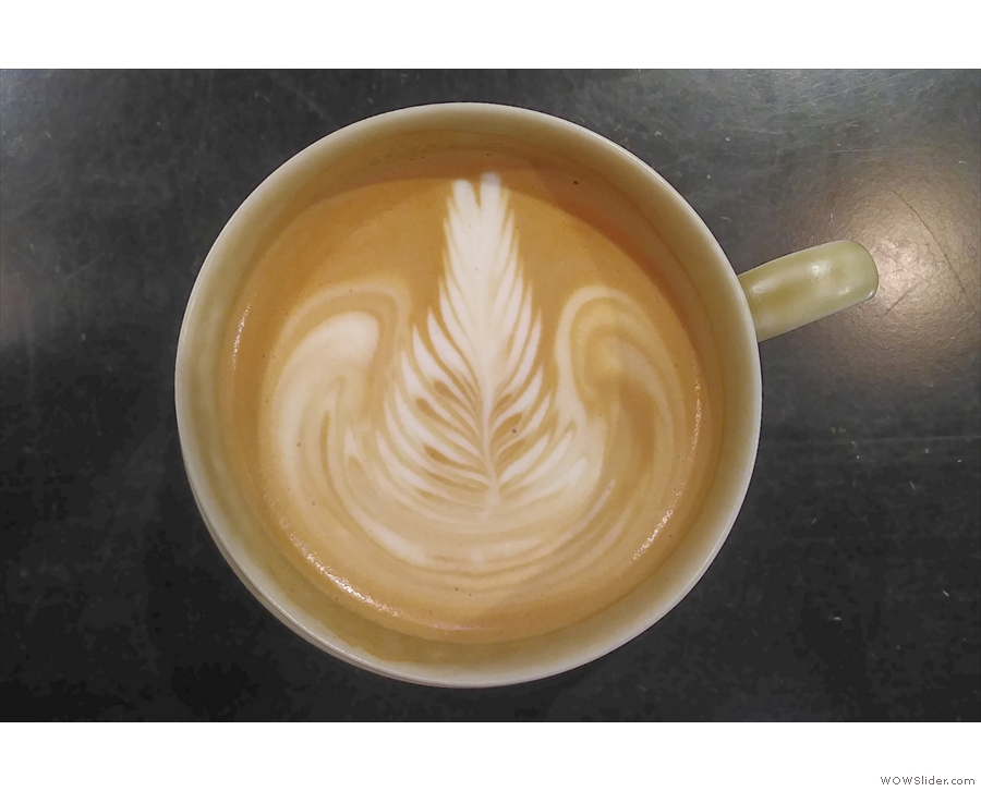 More lovely latte art.