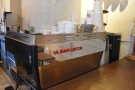 The espresso side of the operation is down the right-hand side of the counter.