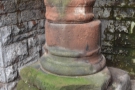 And that object I saw through the window? It's this Roman column base, believed...