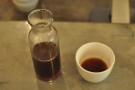 I know this looks the same, but it's actually an Aeropress filter I had on my previous visit.