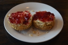 ... solving the jam or cream first conundrum by only having jam!