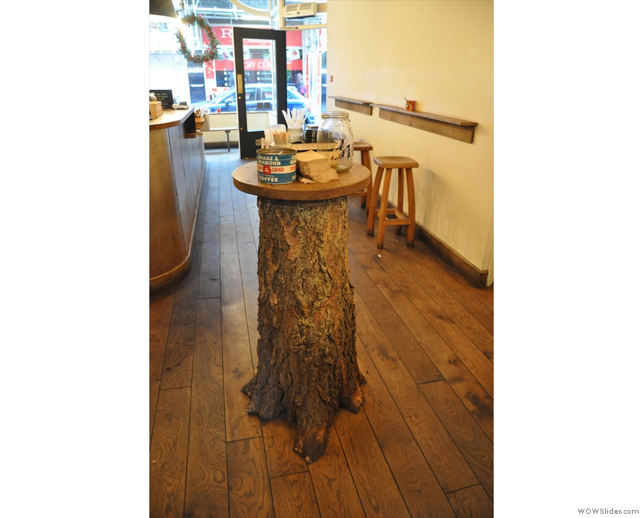 No 193 is full of neat little feaures such as this tree-stump table.