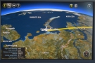 An hour later, we are still flying over Russia...