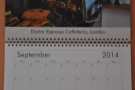 The month of September, with London's oldest working espresso machine at Doctor Espresso Caffetteria