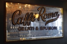 April: the wonderful Caffe Roma, Little Italy, New York City