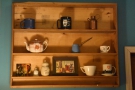 There's lots of really nice features in the back rooms, such as these shelves...