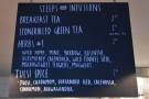 ... and the steeps and infusions menu