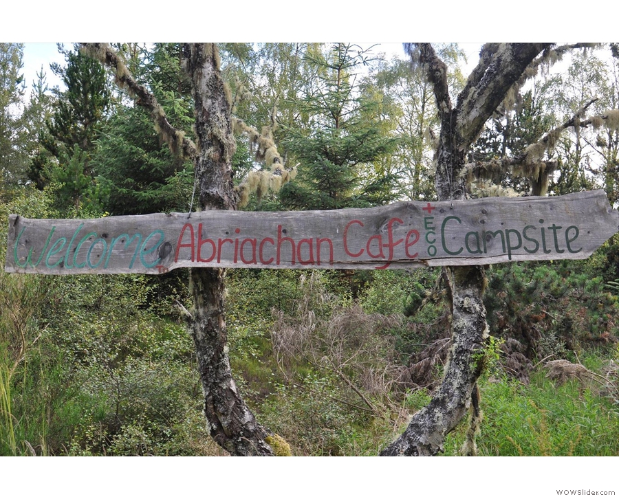 The Abriachan  Cafe and Campsite: Most Unlikely Place to Find a Coffee Spot