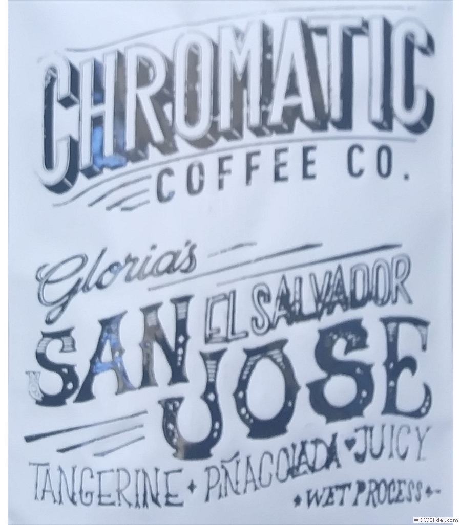 Chromatic Coffee, enjoying a public cupping and a tour of the roastery in San Jose.