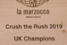 Crush the Rush, a new favourite coffee competition.