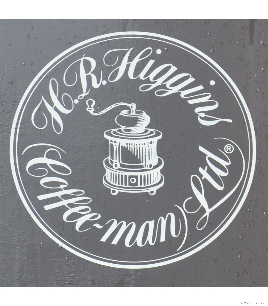 HR Higgins Coffee Man, one of London's oldest coffee roasters/retailers, 75 this year!