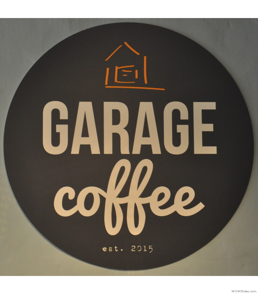 Garage Coffee, spread over three floors of a lovely, 500-year-old building.