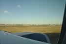 ... before cutting over to the north side and taxiing the full length of...