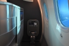 This is the bulkhead seat at the back on the left: privacy, access and three windows...