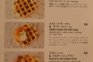 ... then the savoury waffles...