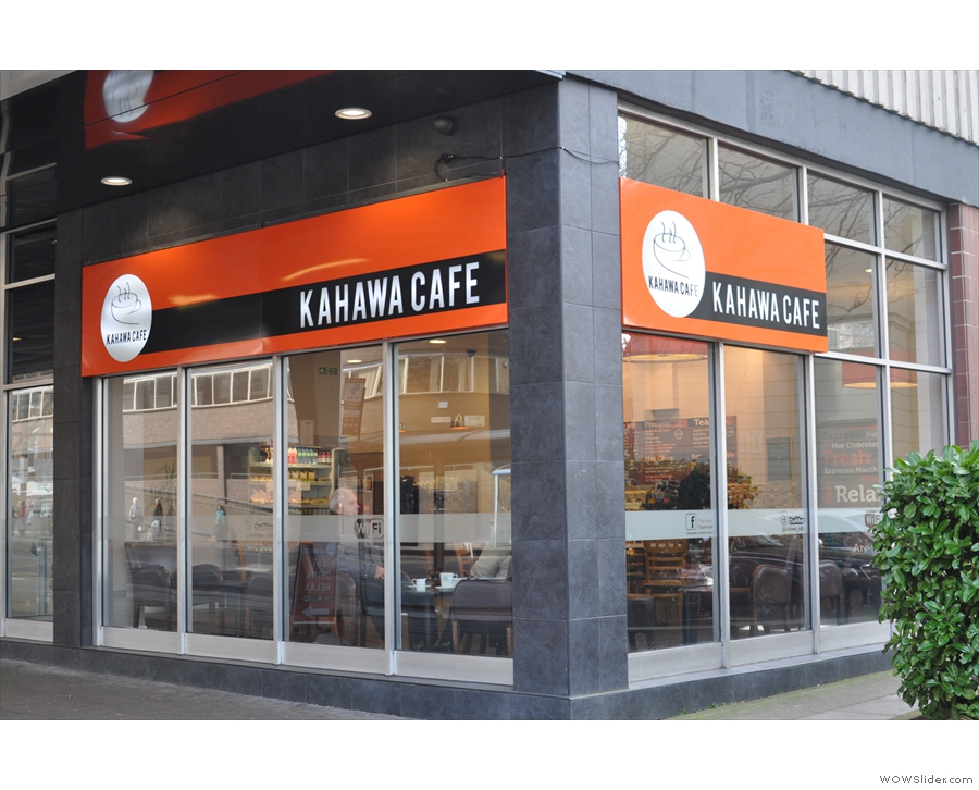 Kahawa Cafe in Coventry, a classic coffee shop if ever there was one