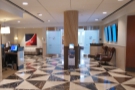 The entrance area to the Admiral's Club, American Airlines' lounge.