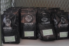 There are the usual retail bags of coffee, starting with the Cascade blend...