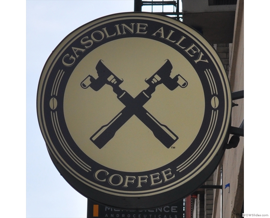 Gasoline Alley in central New York City.