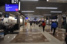 The B Concourse at Atlanta airport, essentially a long corridor with lots of gates.