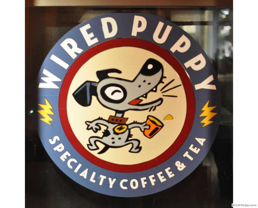 Wired Puppy in Boston, serving me my best espresso of my North American trip