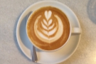 ... with Tandem Coffee Roasters, where Amanda had this cappuccino...