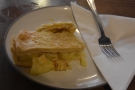... and a slice of the apple pie.