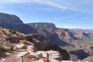 This is the view looking west, along the south rim of the canyon...
