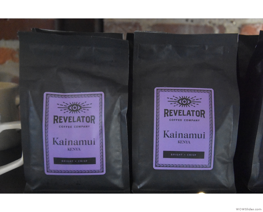 ... single-origin offerings. This Kainamui from Kenya was one of the two pour-over options.