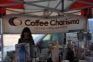 Coffee Charisma on Guildford's North Street Market