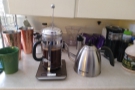 The rest of the time, I was making coffee at Amanda, using the kettle I got on my last visit.