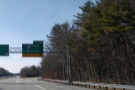 ... as we peel off onto I495 in the direction of Worcester