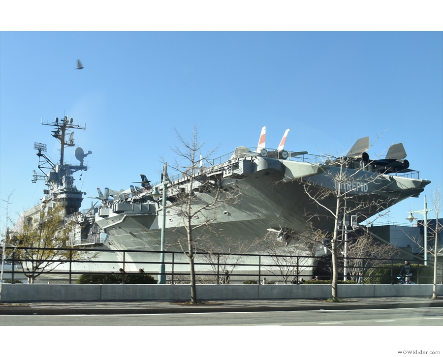 It's definitely worth visiting if you like military planes and aircraft carriers.
