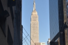 ... where we get our first view of the Empire State Building. We have definitely arrived!