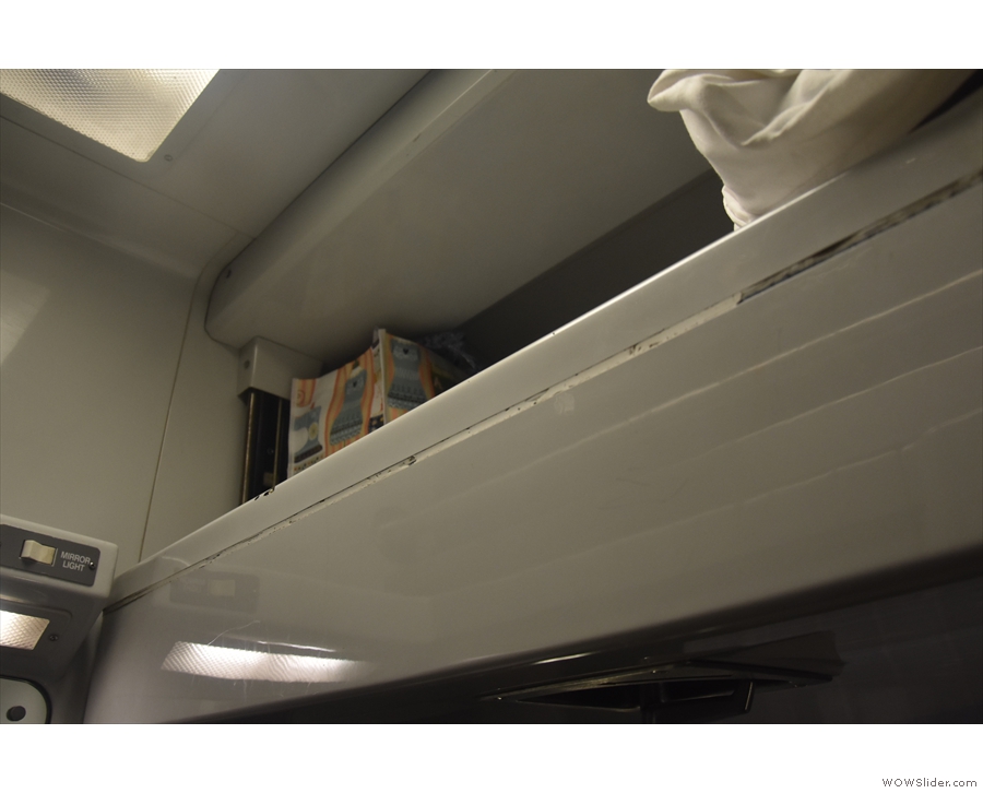 You can always use the top bunk for storage (particularly if travelling alone), although...
