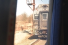 ... of New Jersey Transit trains running along the tracks.