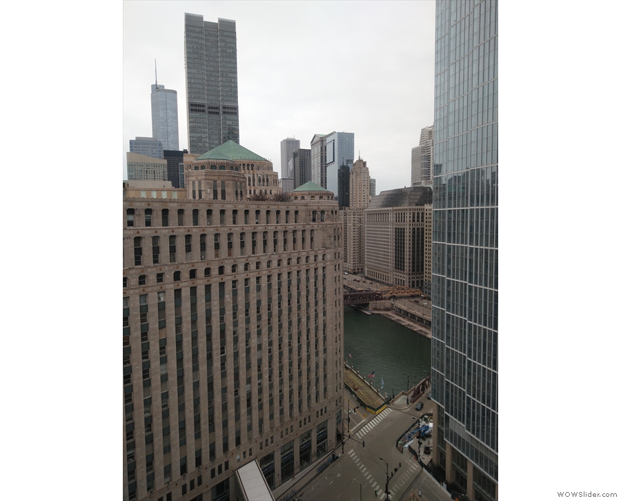 This time last week, I was in Chicago, admiring the views from my hotel.