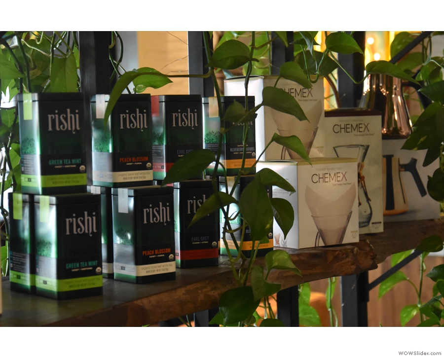 There's also Rishi tea and coffee-making kit.