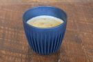 First up, a cortado, in my Huskee Cup, made with a Guatemalan Huehuetenango.
