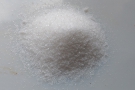 For comparison, here's some granulated sugar, and to help with the comparison, here's...