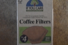 You'll also need some filter papers. I use these, If You Care No. 4 filters. 