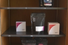 There's a selection of beans from the roasters in the current rotation.