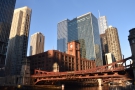 By now I'd decided to return home, so took one last walk along the Chicago River.
