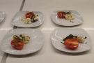 ... while this is the grilled tomato, zucchini and cauliflower. I had one of each.