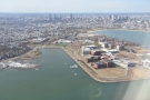We came in over Dorchester and the John F. Kennedy Presidential Library...